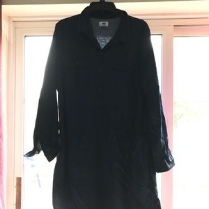 Dark blue jean dress